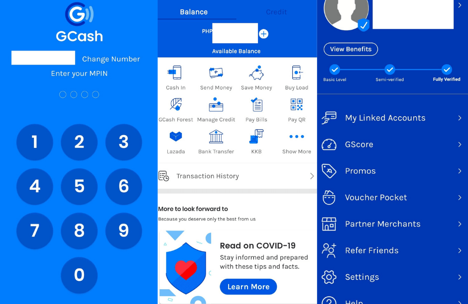 gcash favorite feature profile